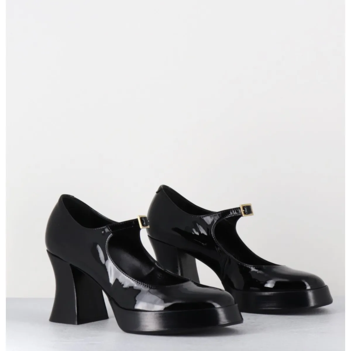 Chaussures | Plateformes^GARRICE LAB Babies à plateforme en cuir vernis - NEDER VERNICE NERO NOIR