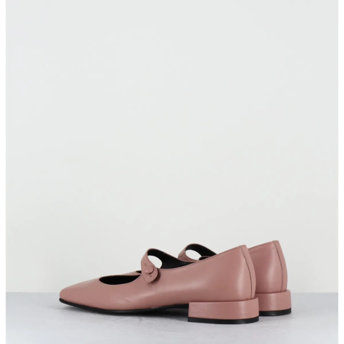 Chaussures | Ballerines^TO&CO Babies en cuir souple poudré à bout carré - JANE NATURAL COWHIDE ROSE