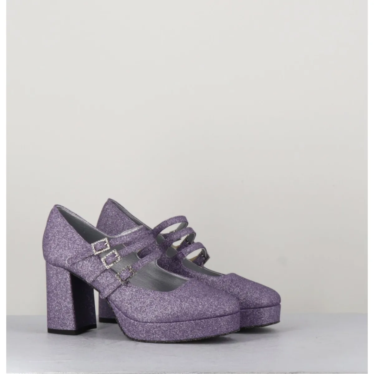 Plateformes^CAREL Babies plateformes glitter - PIGALLE GLITTER VIOLET