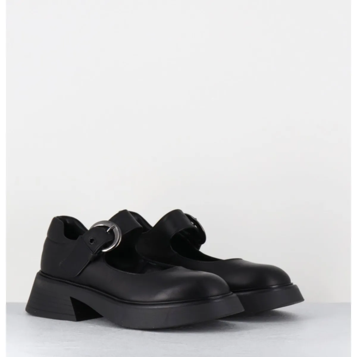 Chaussures^GARRICE LAB Babies 90s en cuir semelle légère - CIKE SAVANA NERO NOIR