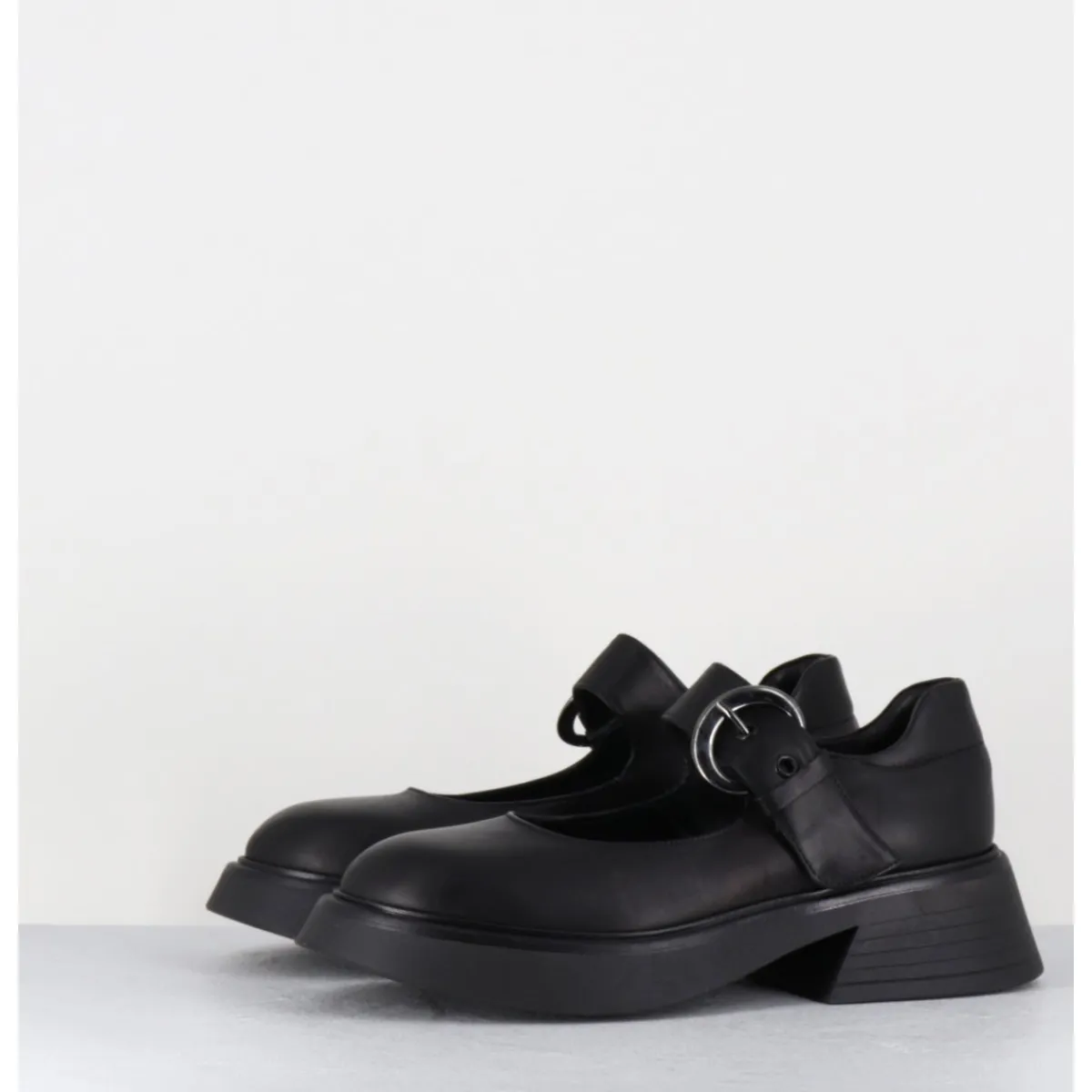 Chaussures^GARRICE LAB Babies 90s en cuir semelle légère - CIKE SAVANA NERO NOIR