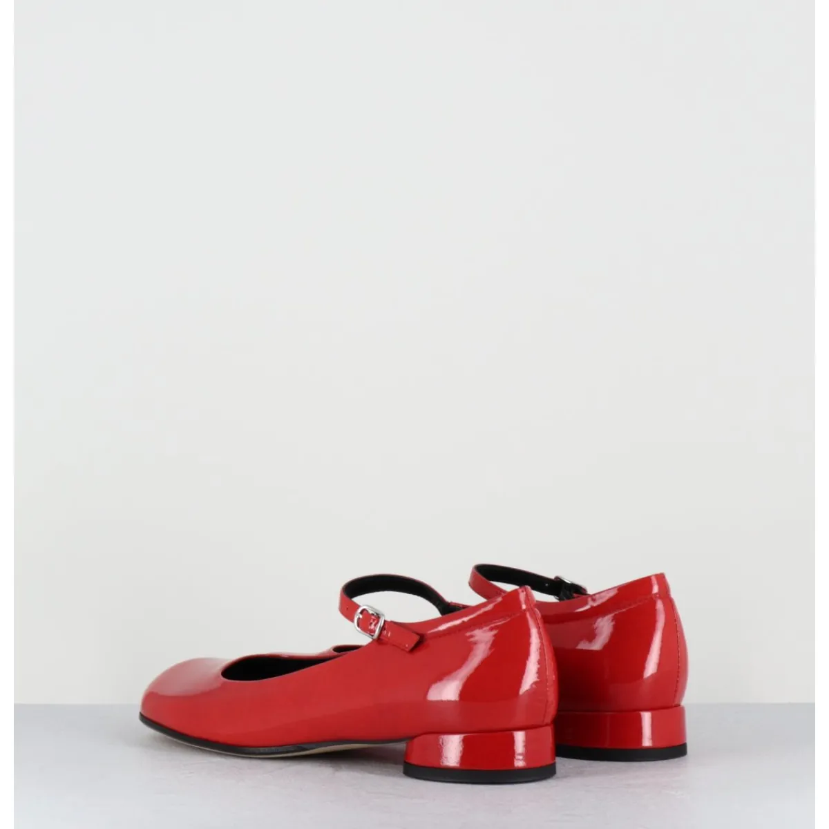 Chaussures | Ballerines^GARRICE LAB Babies 60s petit talon en cuir vernis - LIGAT1 CINDY ROSSO ROUGE