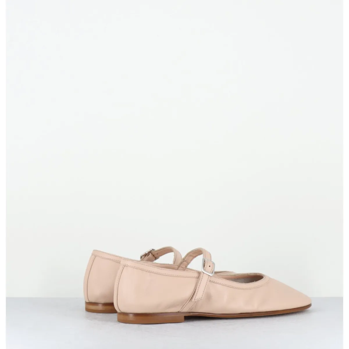 Chaussures | Ballerines^OA NON FASHION Ballerines à bride en cuir souple rose clair - ROXY NAPPA NUDE
