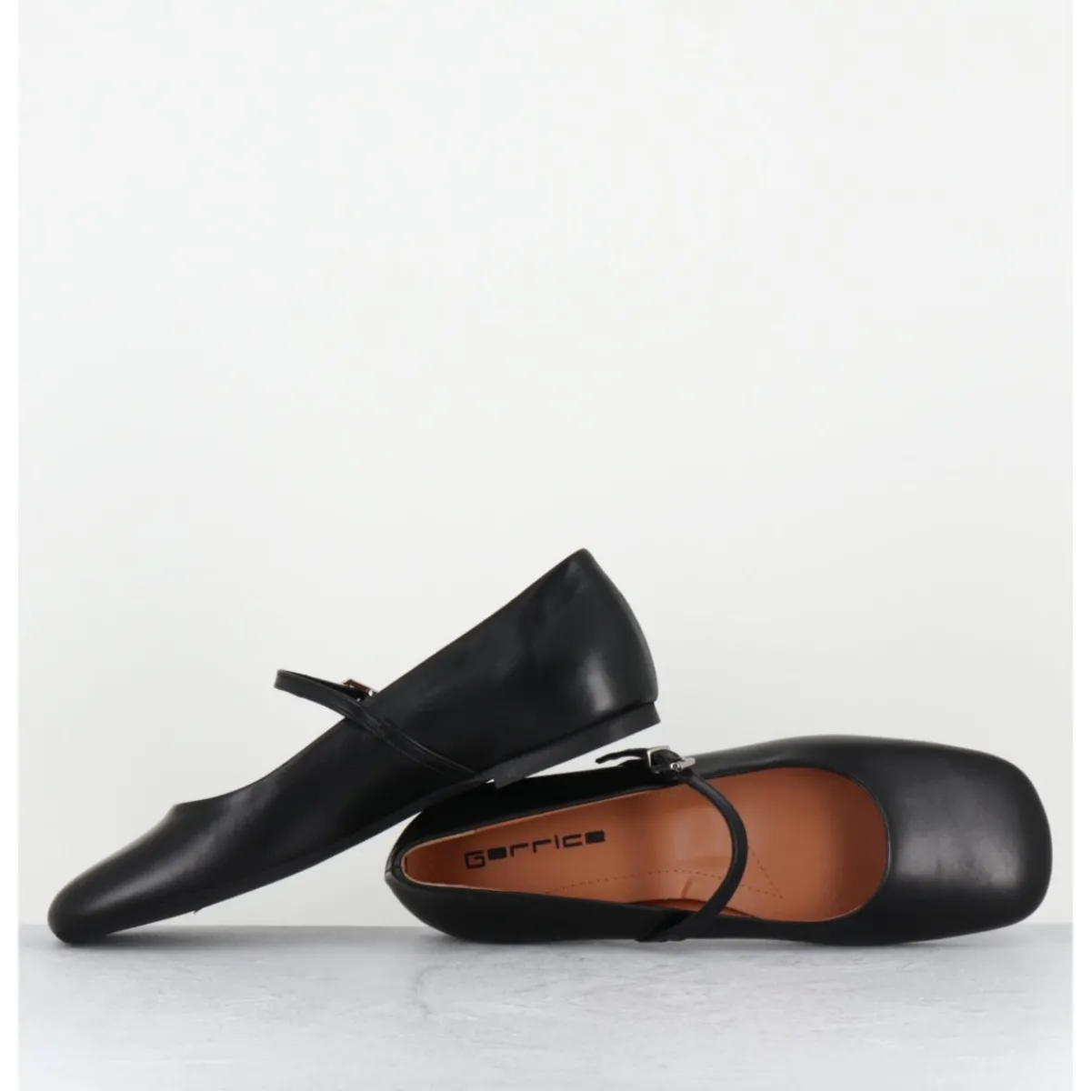 Chaussures | Ballerines^GARRICE LAB Ballerines babies en cuir - TERI NAPPA NERO NOIR