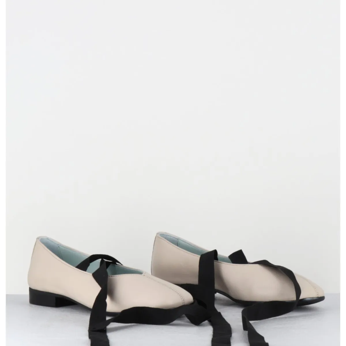 Chaussures | Ballerines^GARRICE LAB Ballerines 'chausson de danse' en cuir - CHESTER2 NAPPA SABBIA BEIGE