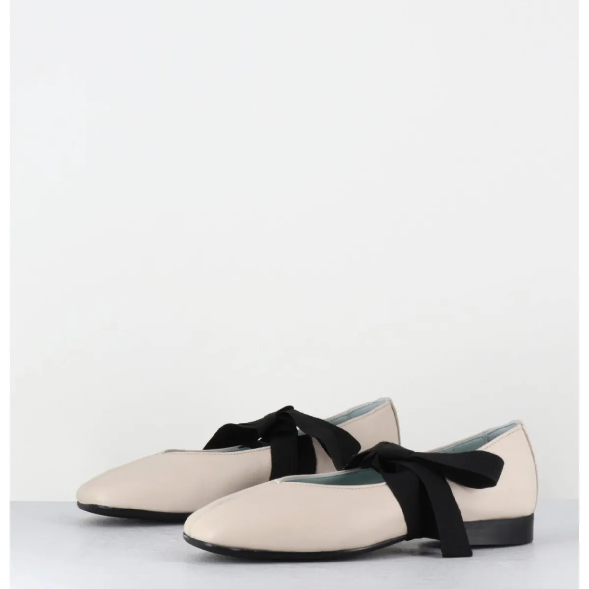 Chaussures | Ballerines^GARRICE LAB Ballerines 'chausson de danse' en cuir - CHESTER2 NAPPA SABBIA BEIGE