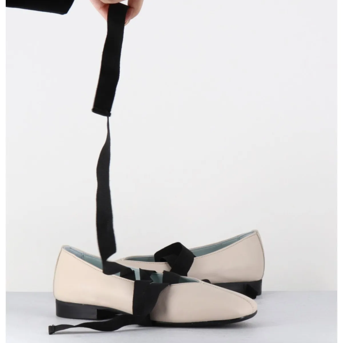 Chaussures | Ballerines^GARRICE LAB Ballerines 'chausson de danse' en cuir - CHESTER2 NAPPA SABBIA BEIGE