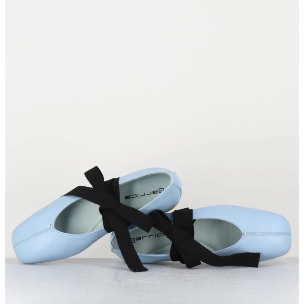 Chaussures | Ballerines^GARRICE LAB Ballerines 'chausson de danse' en cuir ciel - CHESTER3 NAPPA CIELO BLEU