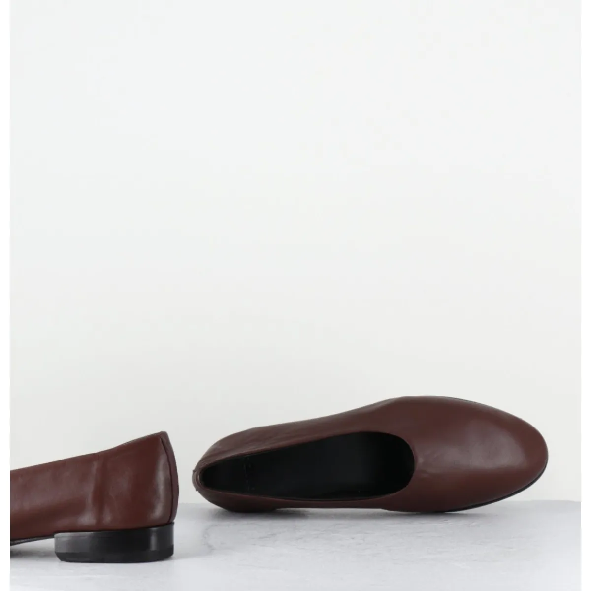 Chaussures | Ballerines^TO&CO Ballerines japonaises en cuir souple - PAMPUM NAPPA SIGARO MARRON