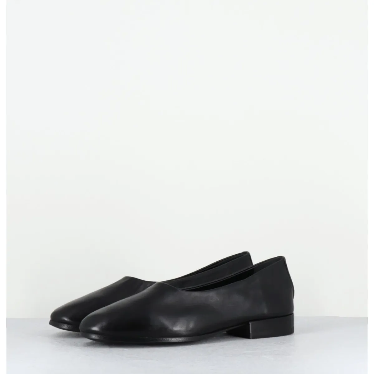 Chaussures | Ballerines^TO&CO Ballerines japonaises en cuir souple - PAMPUM NAPPA BLACK NOIR