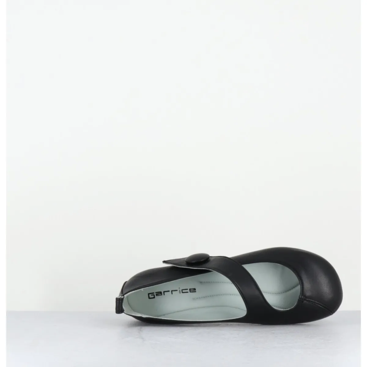 Chaussures | Ballerines^GARRICE LAB Ballerines japonisantes à bout rond en cuir - RINA NAPPA NERO NOIR