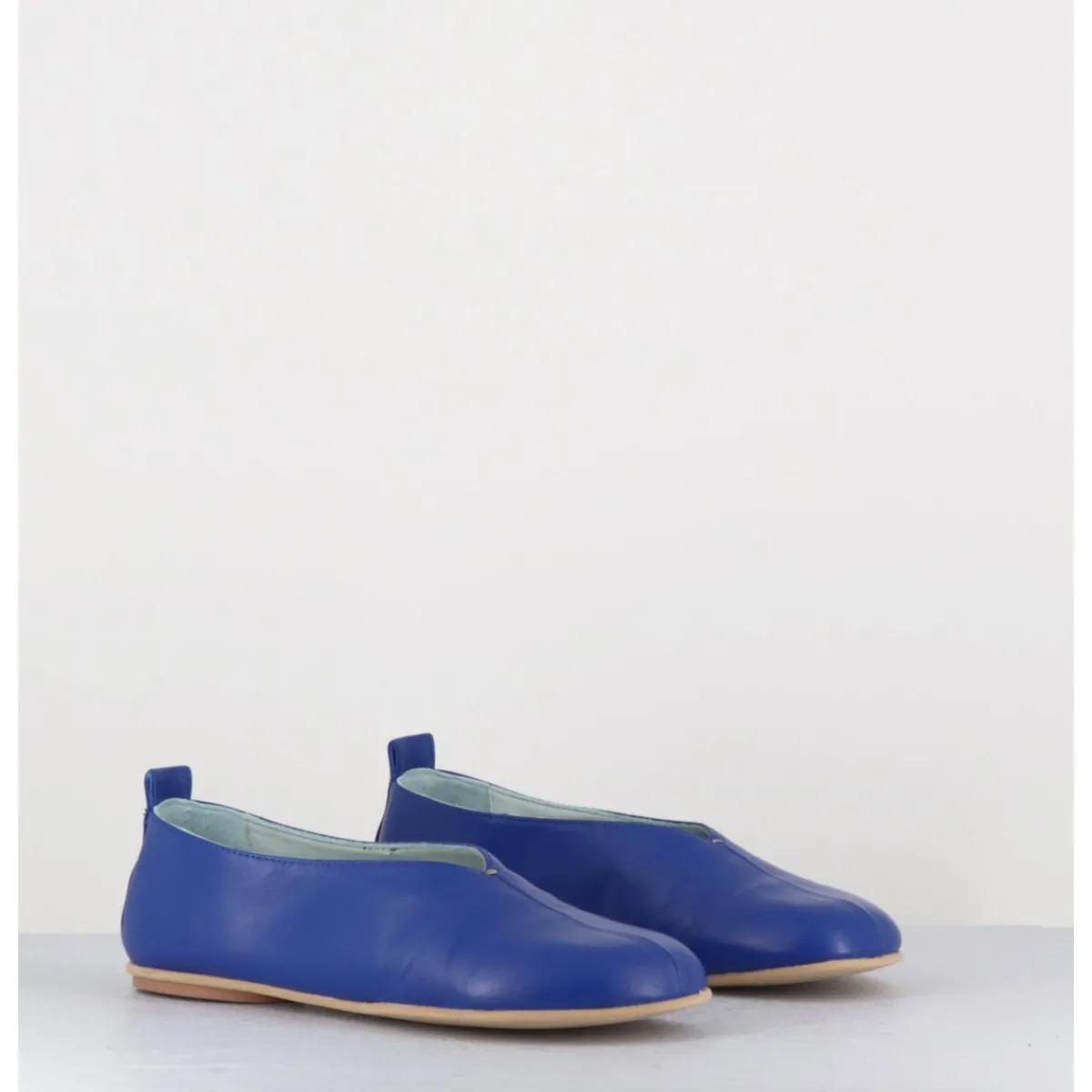 Chaussures | Ballerines^GARRICE LAB Ballerines minimalistes en cuir souple - LESTER5 CHERIE BLU BLEU