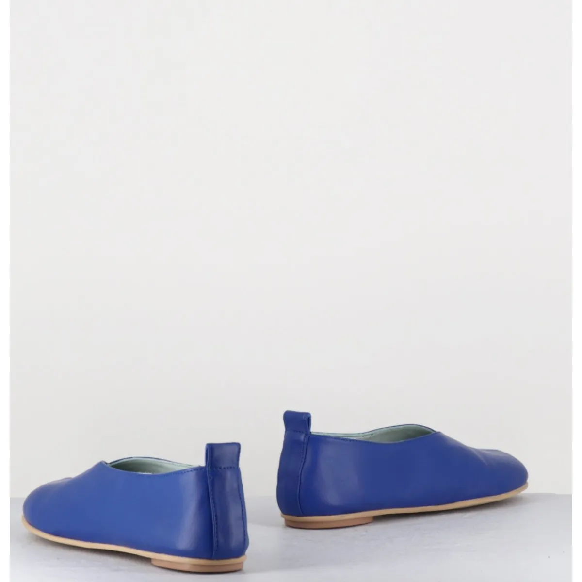 Chaussures | Ballerines^GARRICE LAB Ballerines minimalistes en cuir souple - LESTER5 CHERIE BLU BLEU
