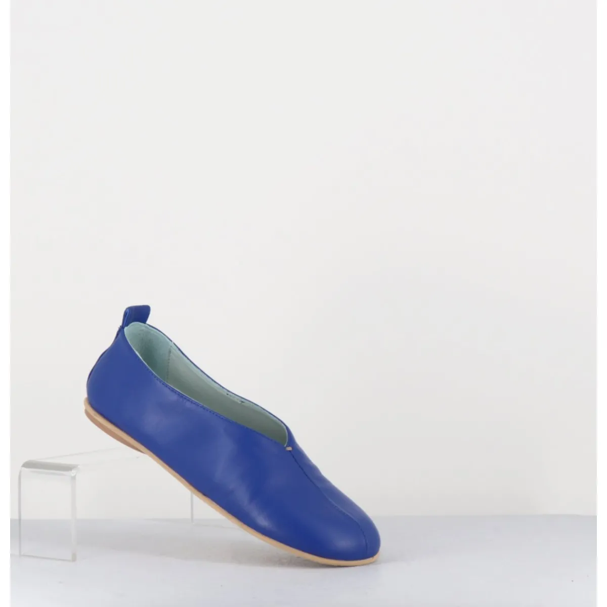 Chaussures | Ballerines^GARRICE LAB Ballerines minimalistes en cuir souple - LESTER5 CHERIE BLU BLEU