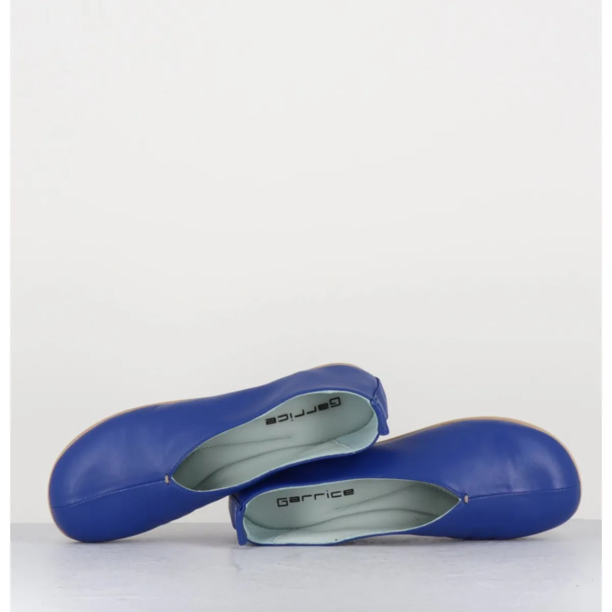 Chaussures | Ballerines^GARRICE LAB Ballerines minimalistes en cuir souple - LESTER5 CHERIE BLU BLEU