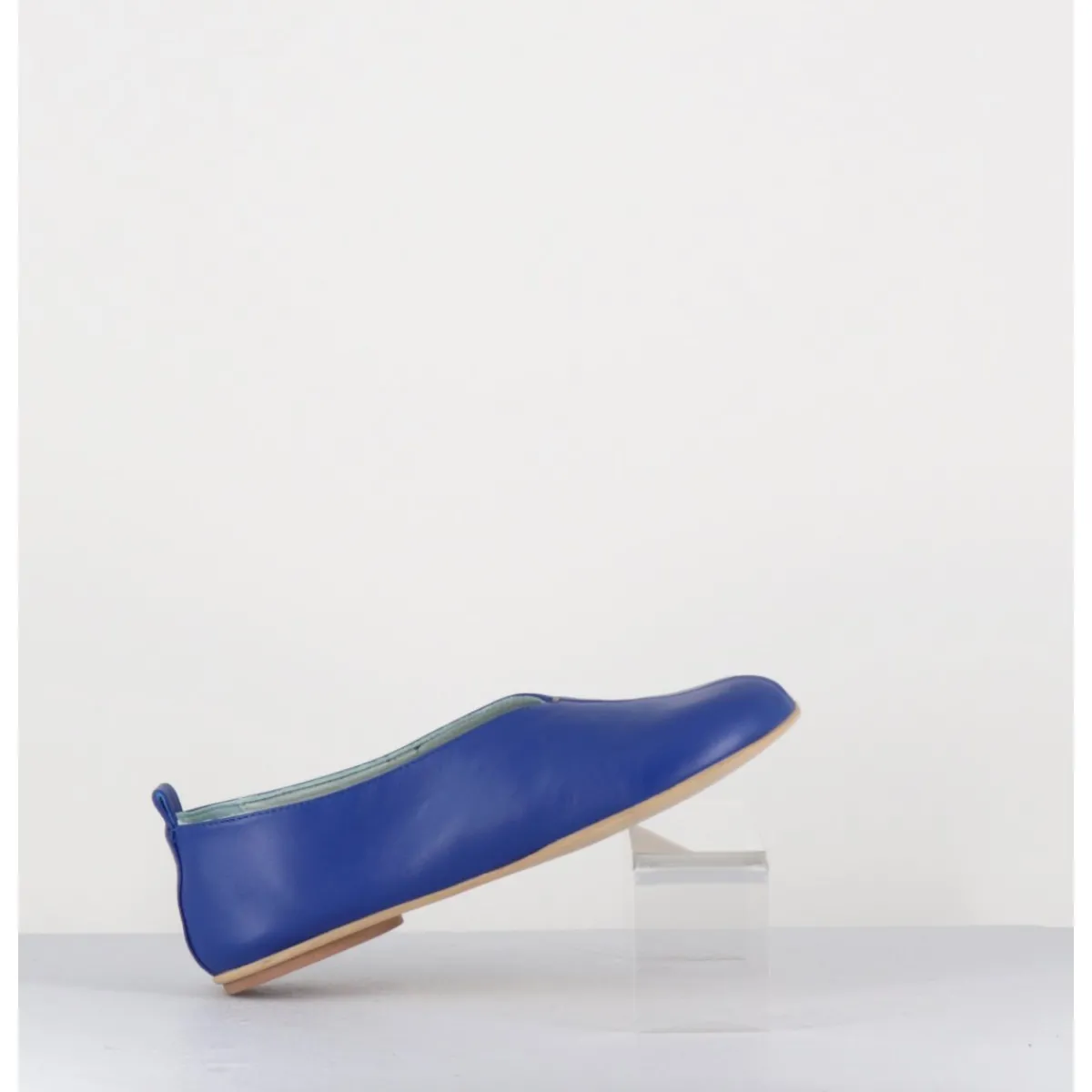 Chaussures | Ballerines^GARRICE LAB Ballerines minimalistes en cuir souple - LESTER5 CHERIE BLU BLEU