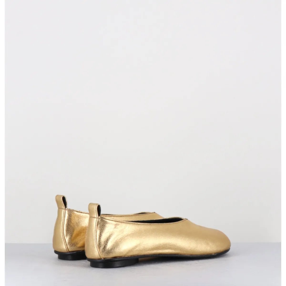 Chaussures | Ballerines^GARRICE LAB Ballerines minimalistes en cuir souple doré - LESTER4 NAPPA ORO DORE