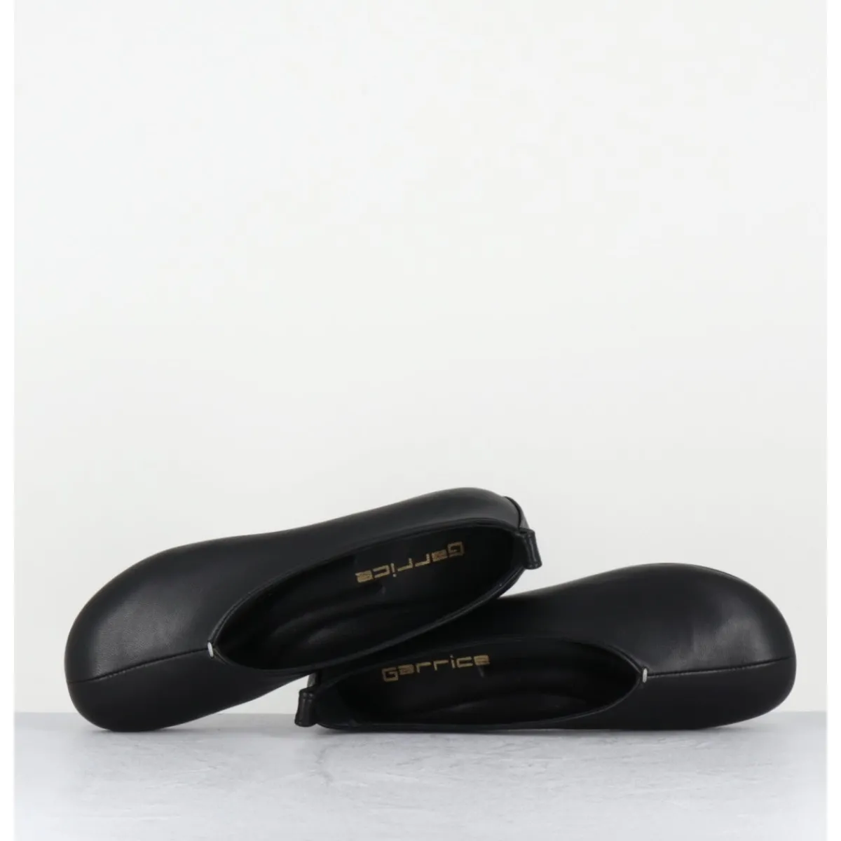 Chaussures | Ballerines^GARRICE LAB Ballerines minimalistes en cuir souple - LESTER1 NAPPA NERO NOIR