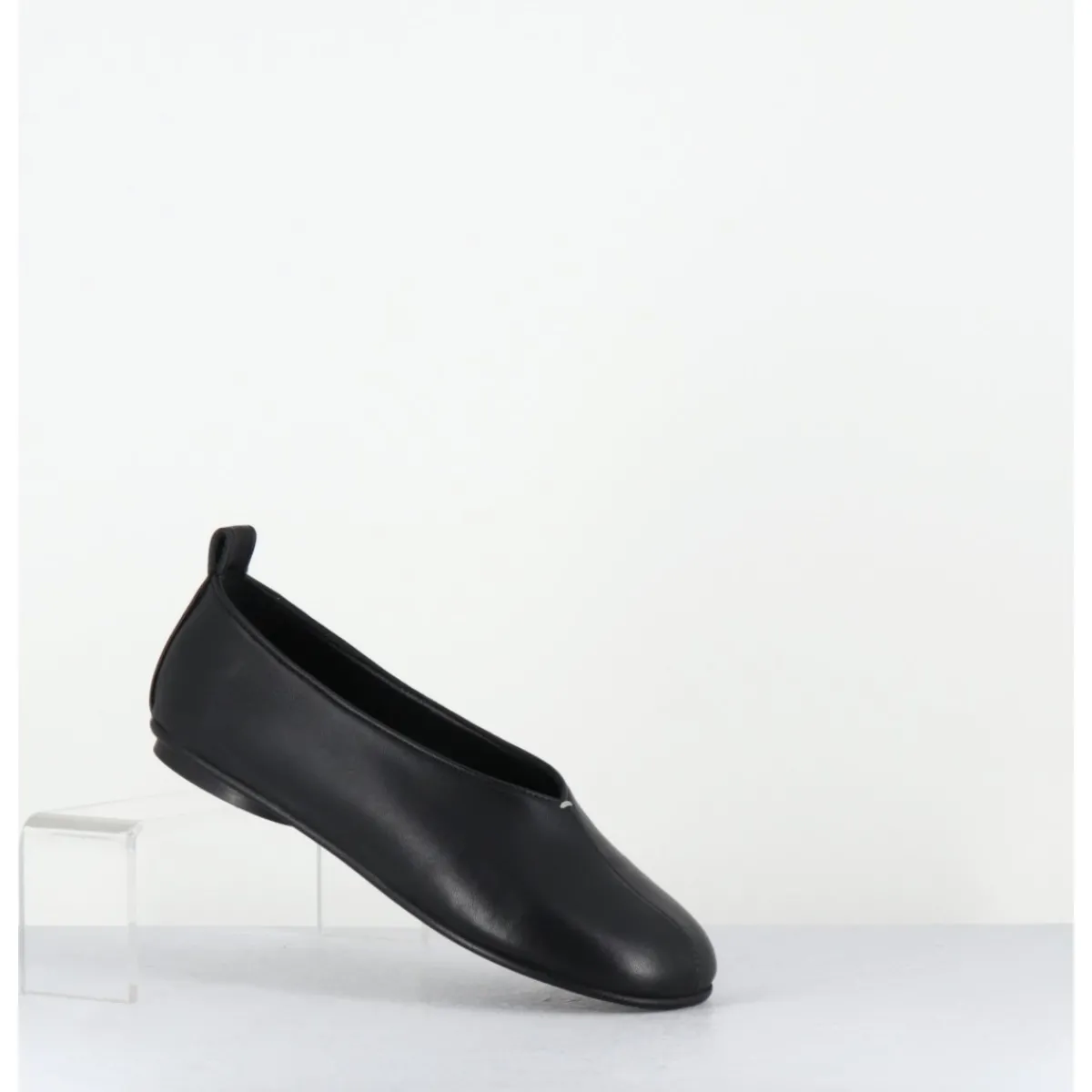 Chaussures | Ballerines^GARRICE LAB Ballerines minimalistes en cuir souple - LESTER1 NAPPA NERO NOIR