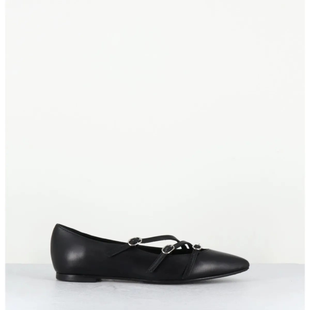 Chaussures | Ballerines^GARRICE LAB Ballerines multi-brides en cuir - LINER BERLINO NERO NOIR