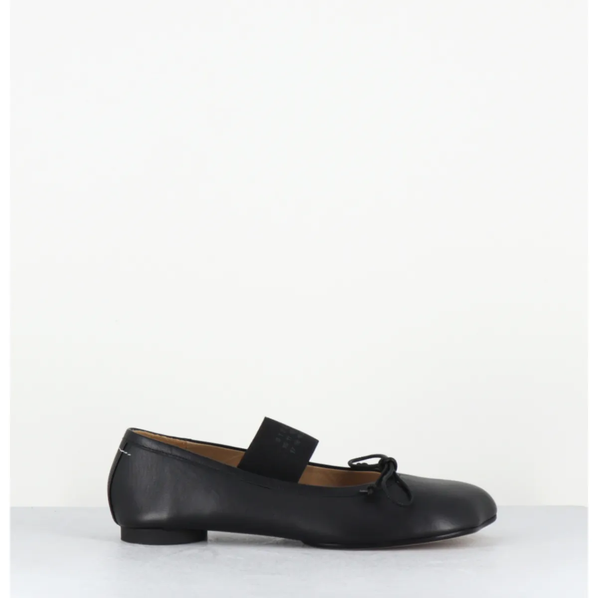 Chaussures | Ballerines^MM6 MAISON MARGIELA Ballerines Numeric en cuir - S59WZ0099 T8013 NOIR