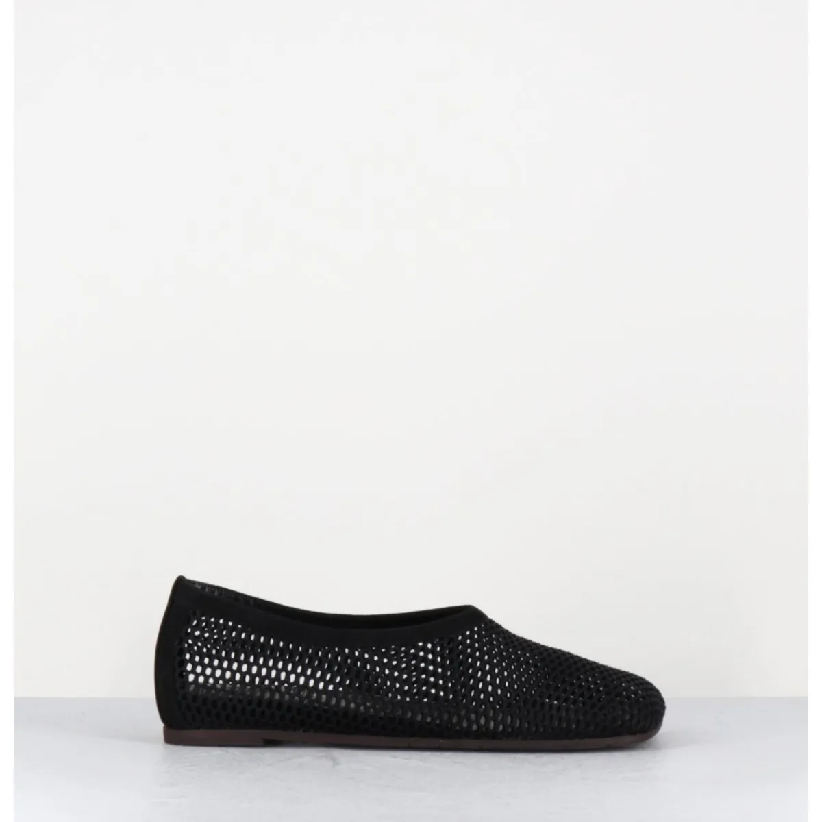 Ballerines^ANTONIO BARBATO Ballerines plates en mesh semi-couvrantes - AB4653 RETE NERO NOIR