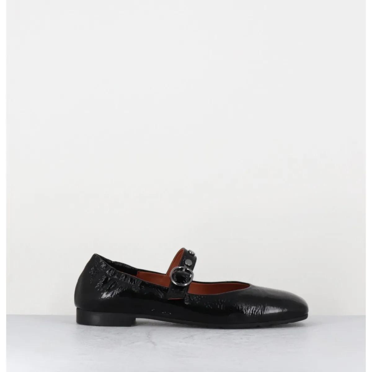 Chaussures | Ballerines^THEA MIKA Ballerines souples à bride naplak - TM9209T NAPLAK NERO NOIR