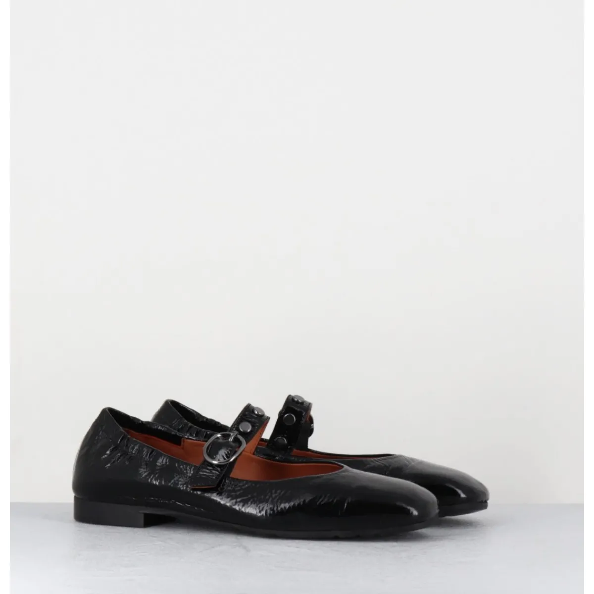 Chaussures | Ballerines^THEA MIKA Ballerines souples à bride naplak - TM9209T NAPLAK NERO NOIR