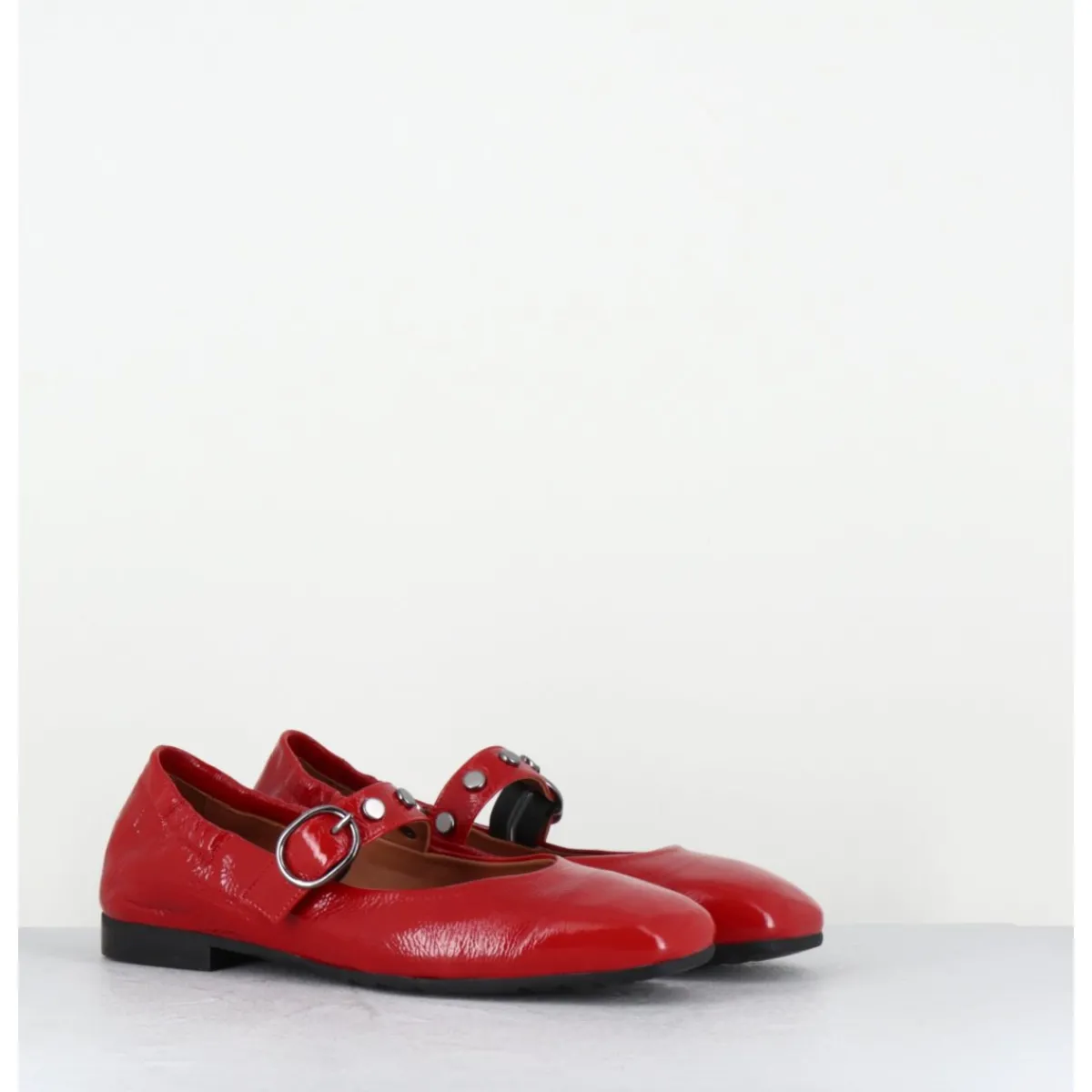 Chaussures | Ballerines^THEA MIKA Ballerines souples à bride naplak - TM9209T NAPLAK ROSSO ROUGE