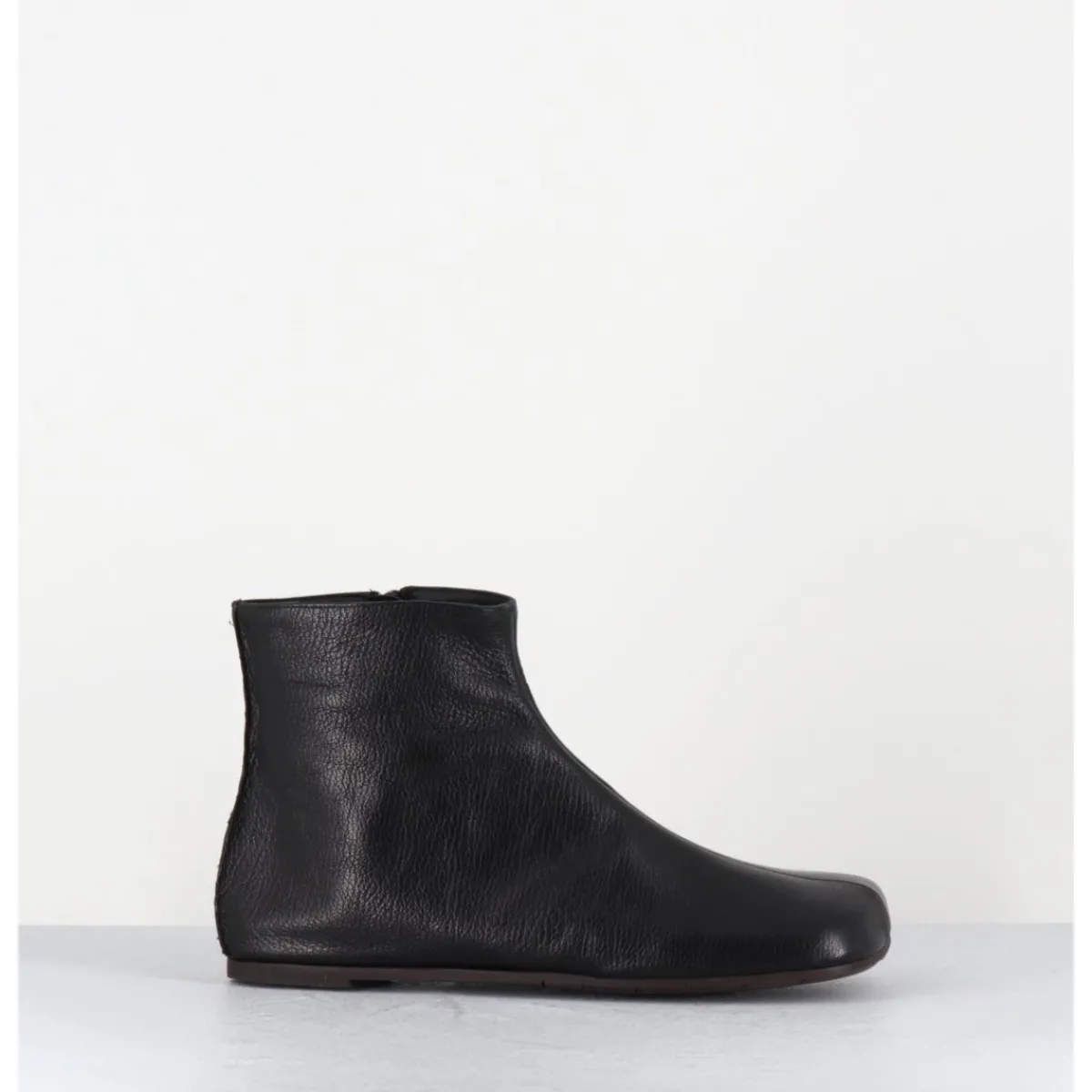 Boots^ANTONIO BARBATO Boos plates minimalistes en cuir - AB1655 MADRAS NERO NOIR