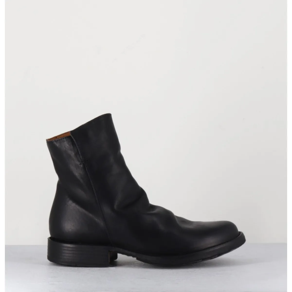 Boots | Bikers^FIORENTINI+BAKER Boots biker plates en cuir - ELF-22 BLACK BOOTS NOIR