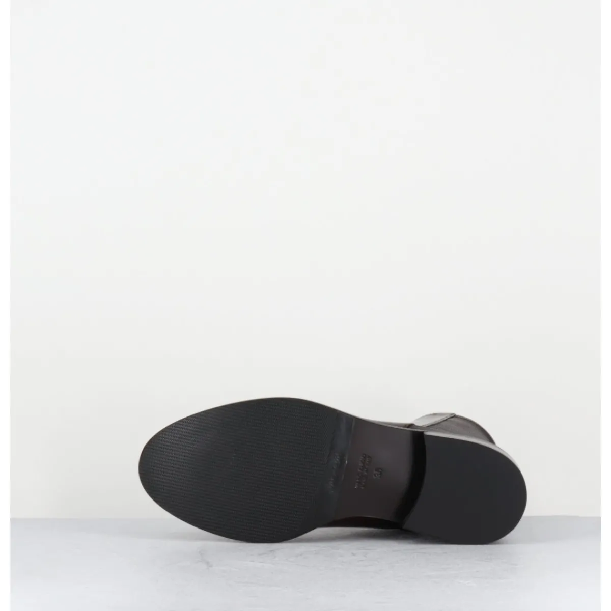 Boots^GARRICE LAB Boots en agneau plongé camel arrière stetch - GAVENE NAPPA SQUIRREL MARRON