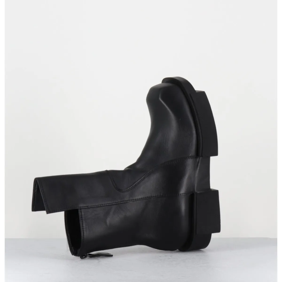 Boots^SDM Boots en cuir légères semelle déstructurée - GURA VITELO NERO NOIR