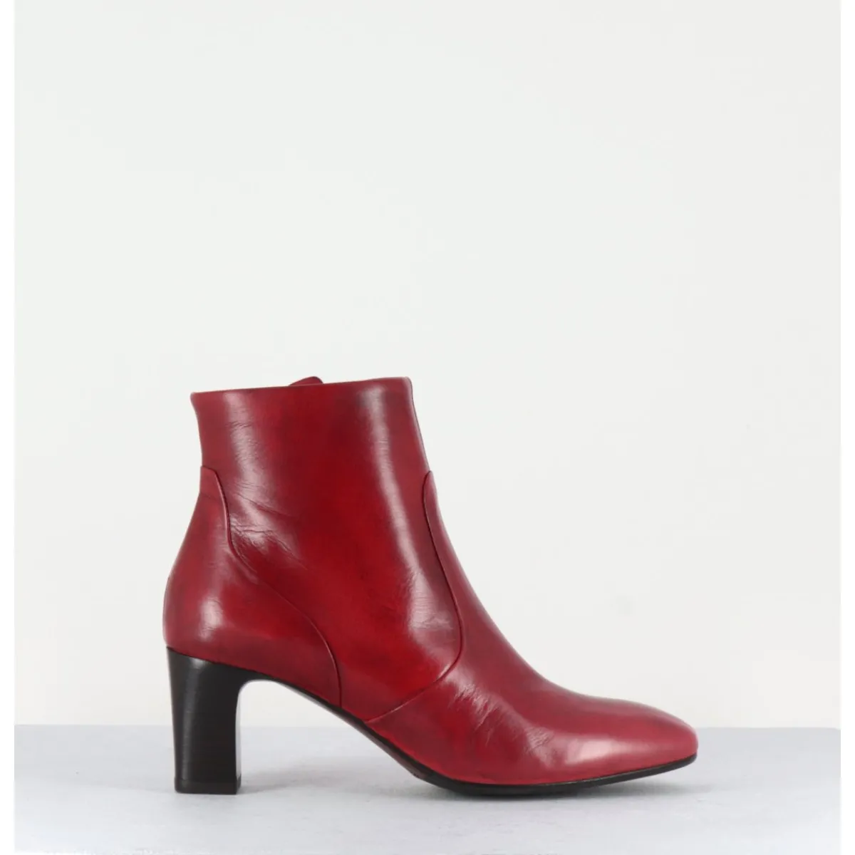 Boots^GARRICE LAB Boots en cuir souple - F570 ROSSO ROUGE