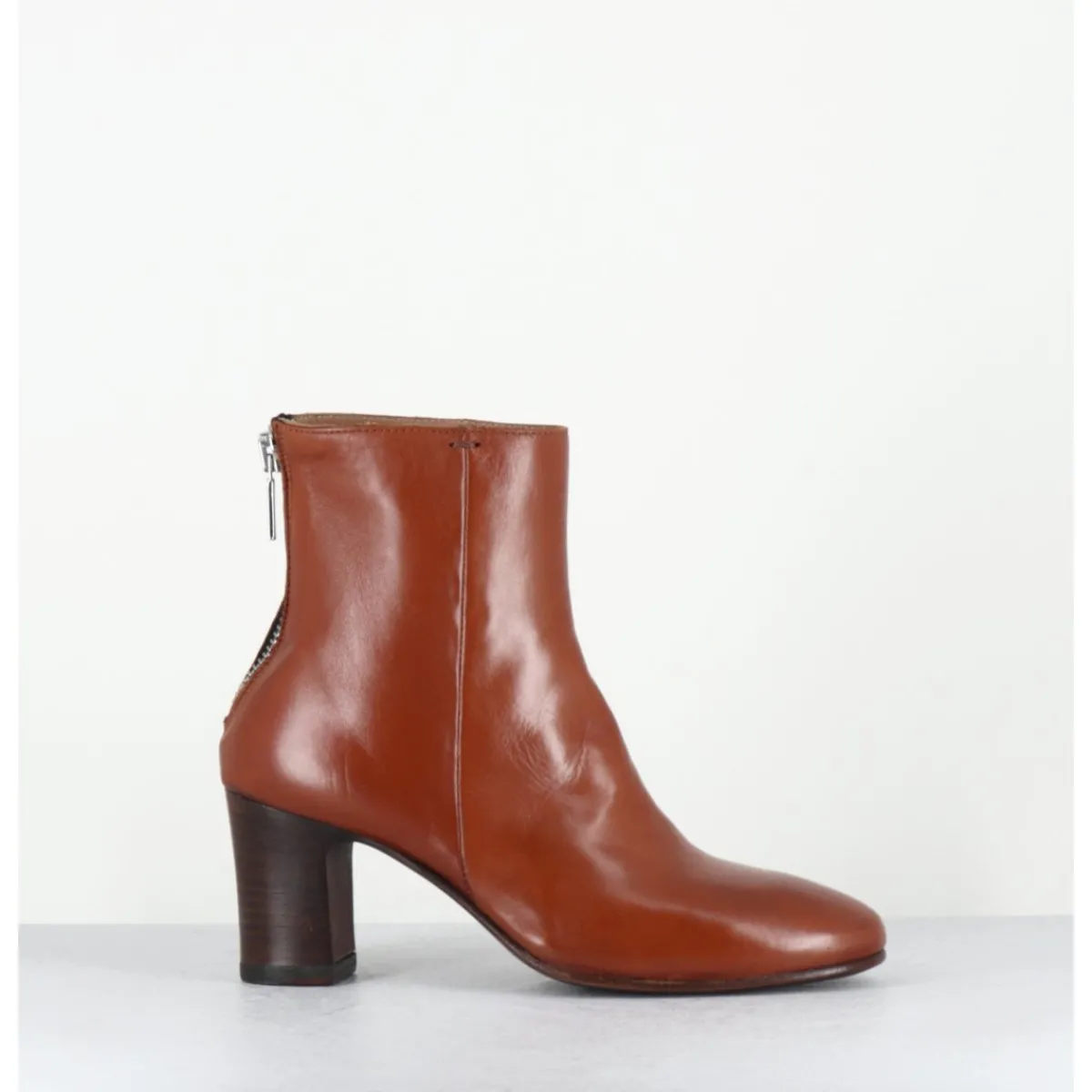 Boots^LA BOTTEGA DI LISA Boots en cuir souple - 5540 GLAM COLONIALE CAMEL