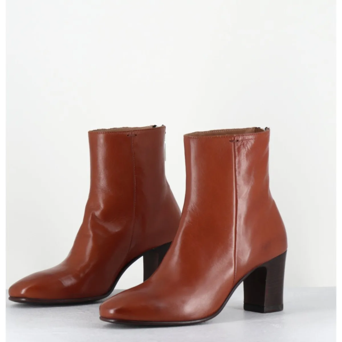 Boots^LA BOTTEGA DI LISA Boots en cuir souple - 5540 GLAM COLONIALE CAMEL