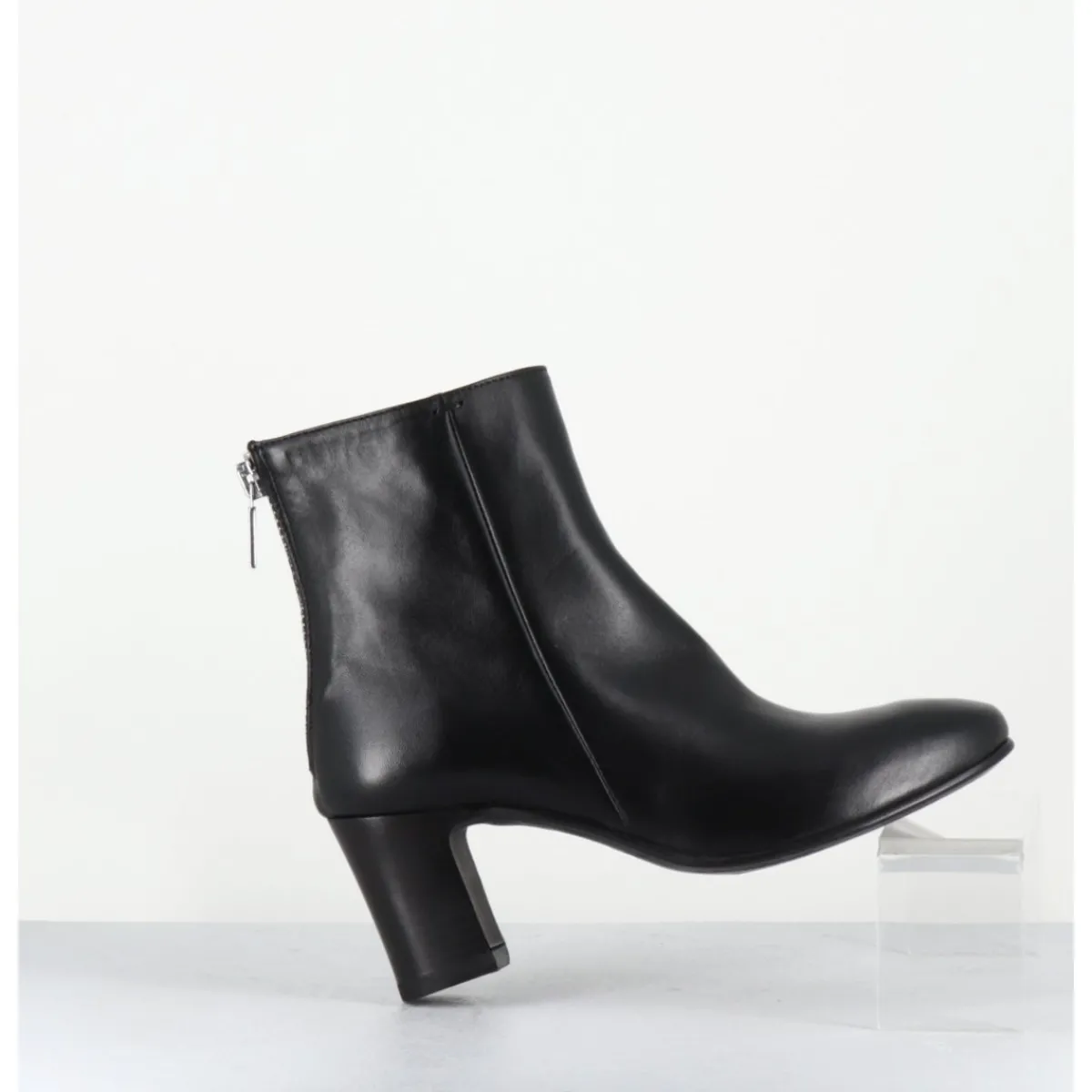 Boots^LA BOTTEGA DI LISA Boots en cuir souple - 5540 GLAM NERO NOIR