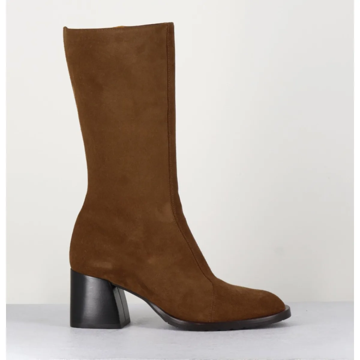 Boots^MARA BINI Boots en daim - R288 RENNA SIGARO CAMEL