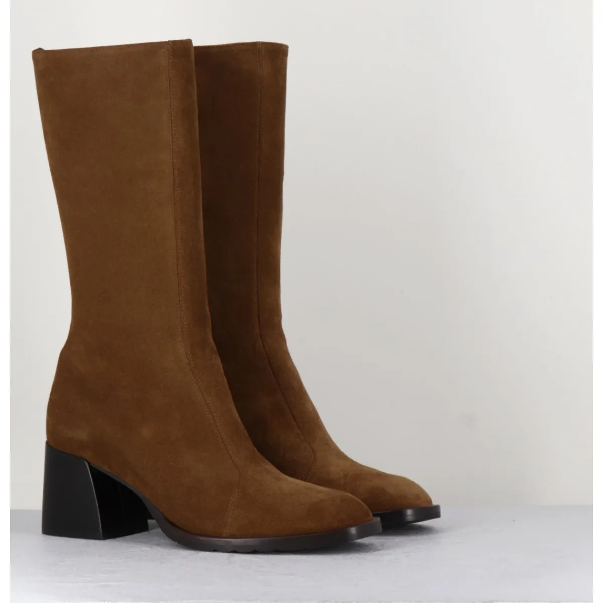 Boots^MARA BINI Boots en daim - R288 RENNA SIGARO CAMEL