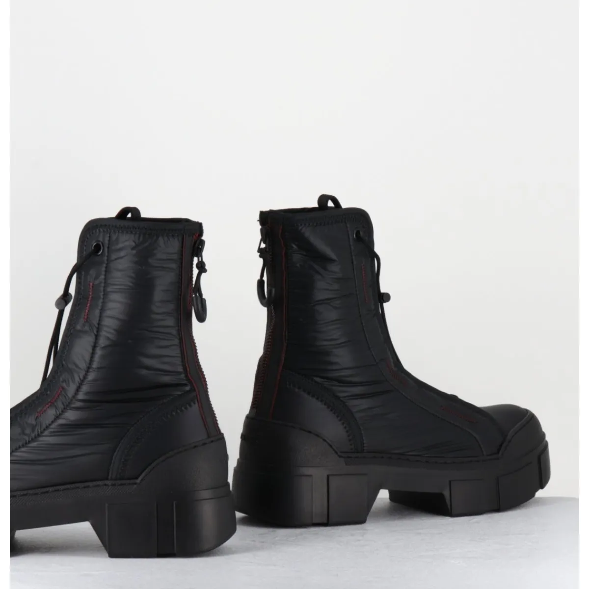 Boots^VIC MATIE Boots en nylon satiné & élastique réglable - 1D7300D PADINGTON WIRE NOIR