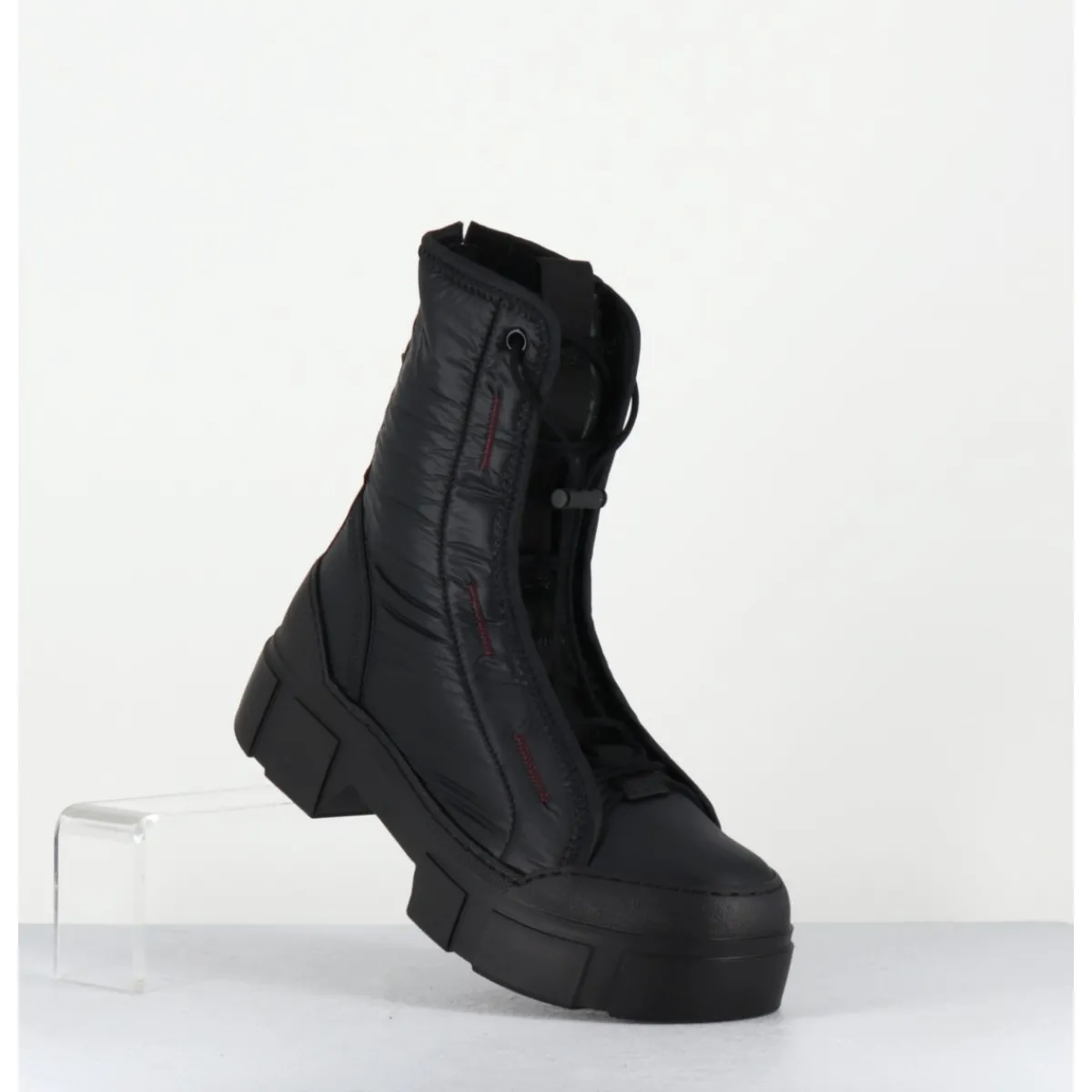 Boots^VIC MATIE Boots en nylon satiné & élastique réglable - 1D7300D PADINGTON WIRE NOIR