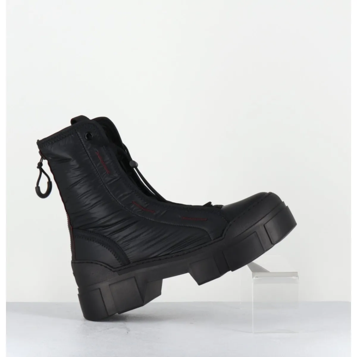 Boots^VIC MATIE Boots en nylon satiné & élastique réglable - 1D7300D PADINGTON WIRE NOIR