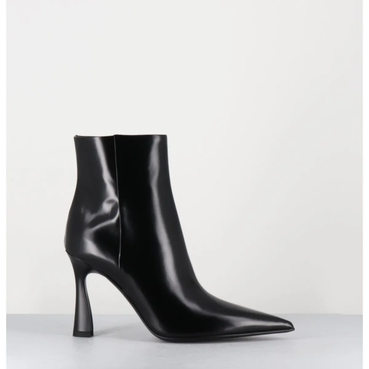 Boots^PREMIATA Boots pointues talon haut cuir glacé - M6594 SPLENDID NERO NOIR