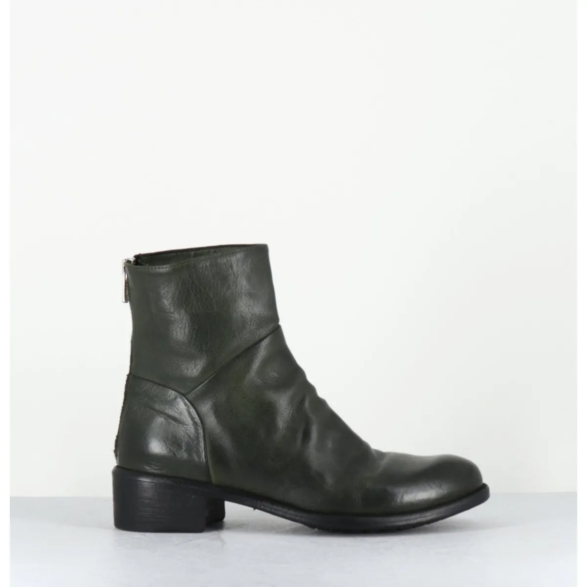 Boots^OFFICINE CREATIVE Boots souples en cuir - LISON CAOU047 VERDE VERT