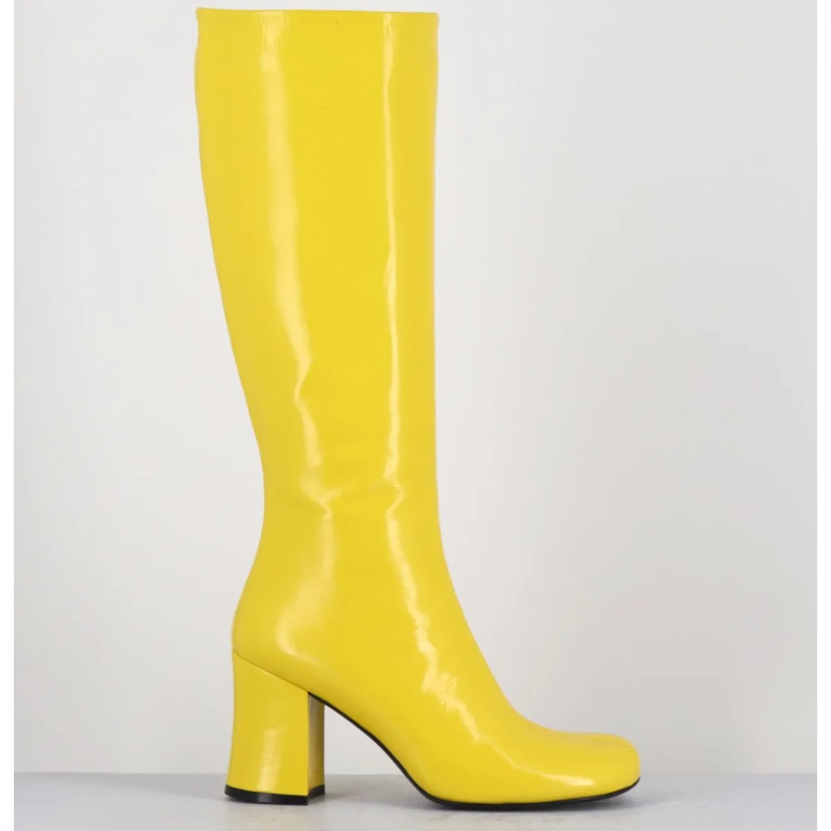 Bottes^GARRICE LAB Bottes 60s en cuir souple - AH2983 VERLUX GIALLO JAUNE