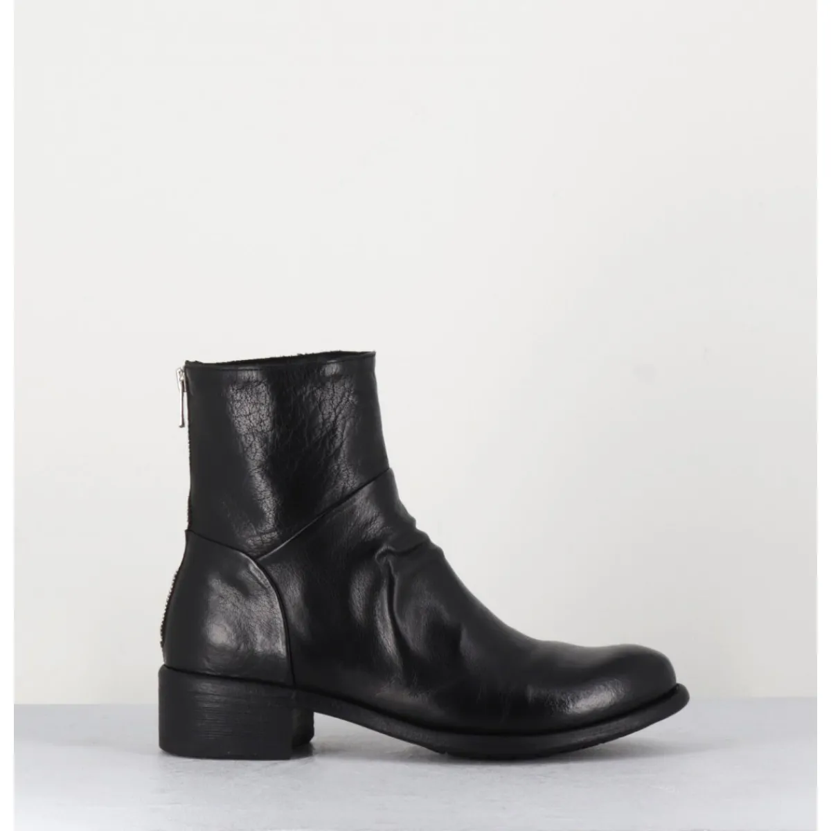 Boots^OFFICINE CREATIVE Bottines en cuir - LISON CAOU 045 NERO NOIR