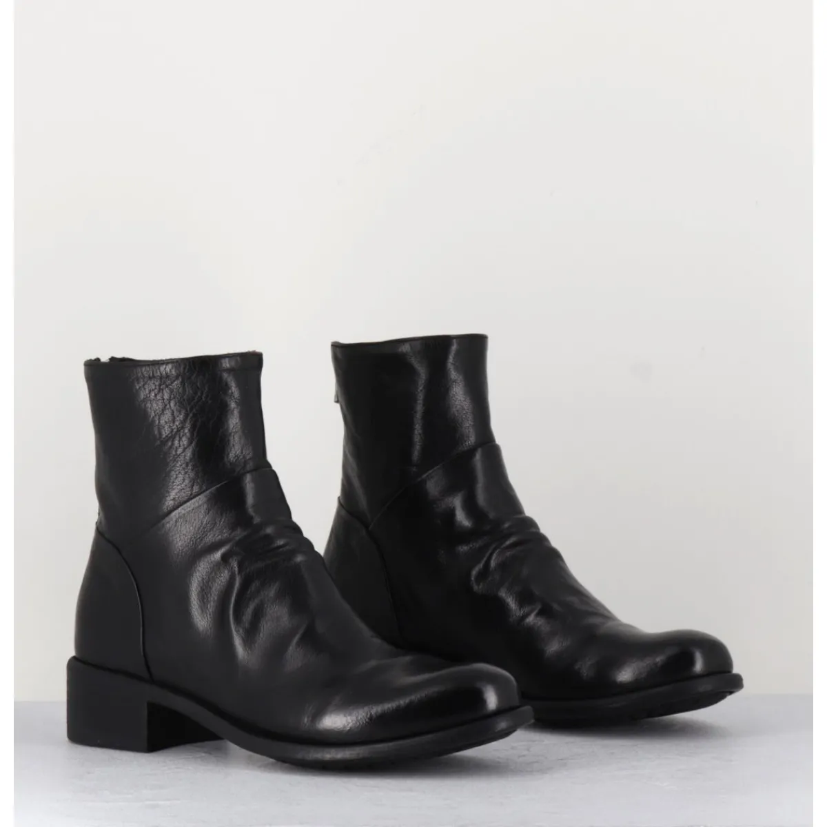 Boots^OFFICINE CREATIVE Bottines en cuir - LISON CAOU 045 NERO NOIR