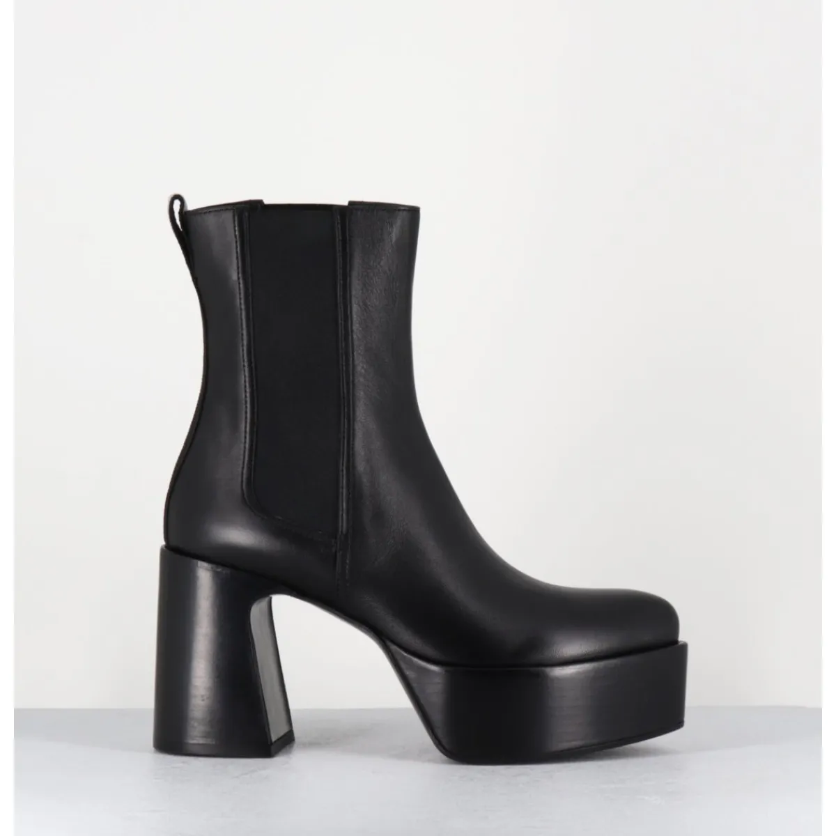 Boots | Plateformes^PREMIATA Bouts à plateforme bout pointu cuir - M6571 NAPPA NERO NOIR