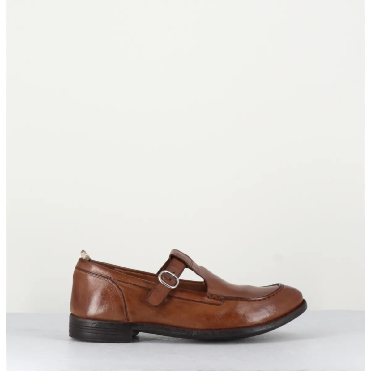 Mocassins | Chaussures^OFFICINE CREATIVE Chaussures Mary-Jane en cuir marron - LEX535 SUGHERO CAMEL