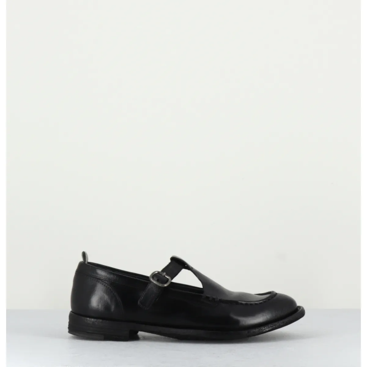 Mocassins | Chaussures^OFFICINE CREATIVE Chaussures Mary-Jane en cuir - LEX535 NERO NOIR